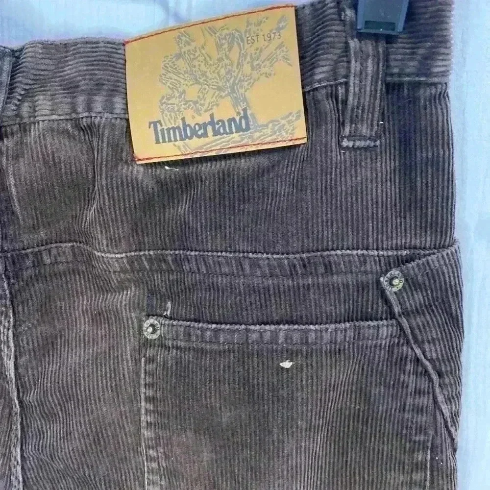 Timberland Women’s Corduroy‎ Straight Leg Pants Brown Size 18 (US 10)